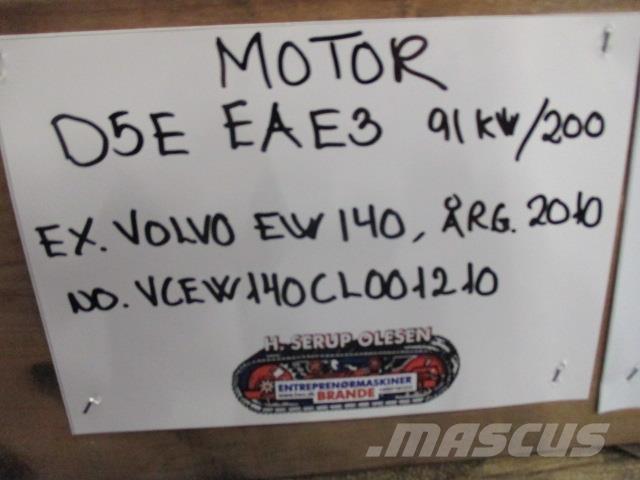 Volvo D5E EAE3 motordele Silniki