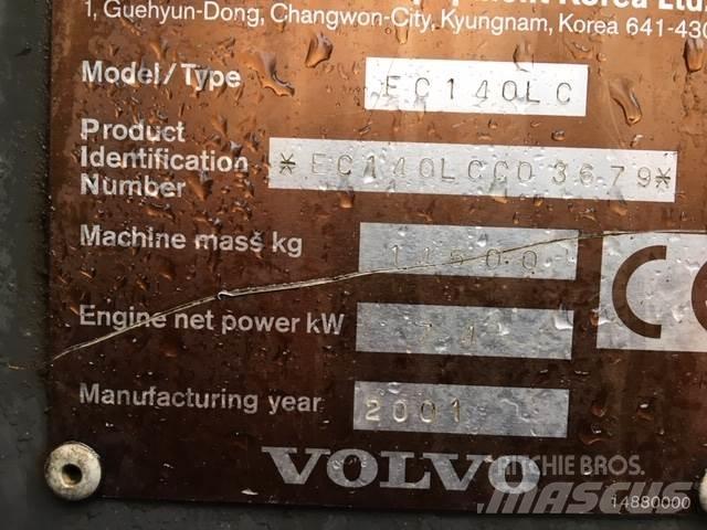 Volvo EC140LC Koparki gąsienicowe