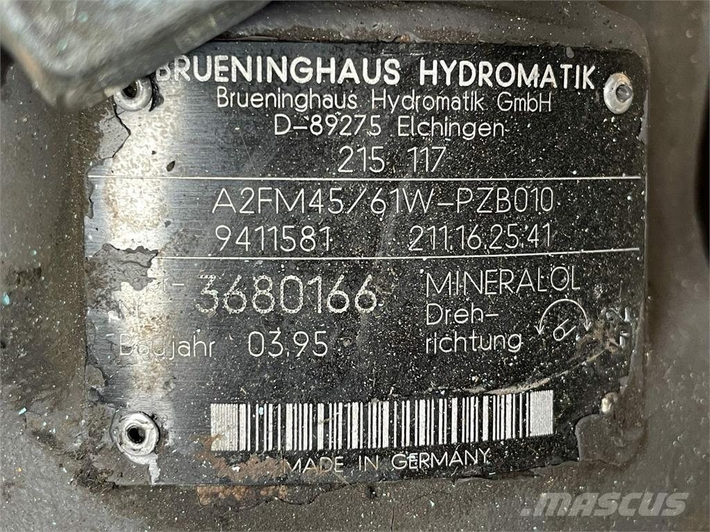 Volvo EW150 Krøjegear Maszyny budowlane - Inne