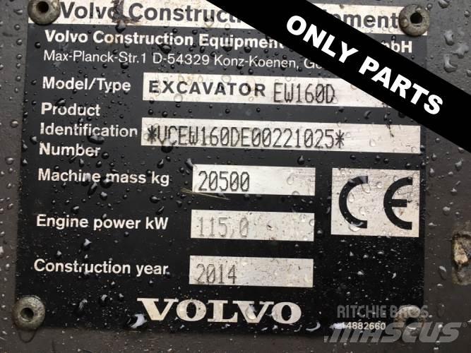 Volvo EW160D til ophug Koparki gąsienicowe
