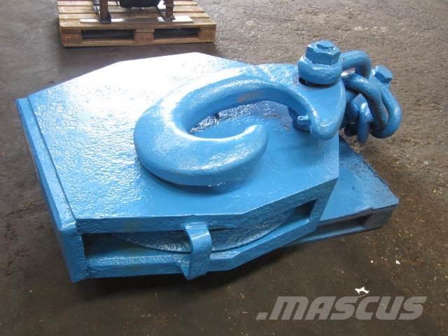  Wireblok - ca. 100 ton Części do dźwigów oraz wyposażenie