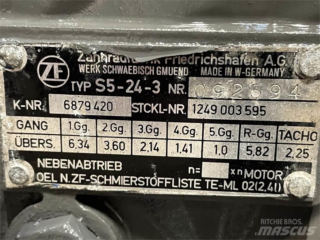 ZF gearkasse type S5-24-3 Przekładnie i skrzynie biegów