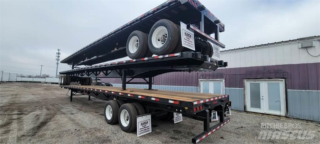 Dorsey STEEL FLATBED Platformy / Przyczepy z otwieranymi burtami