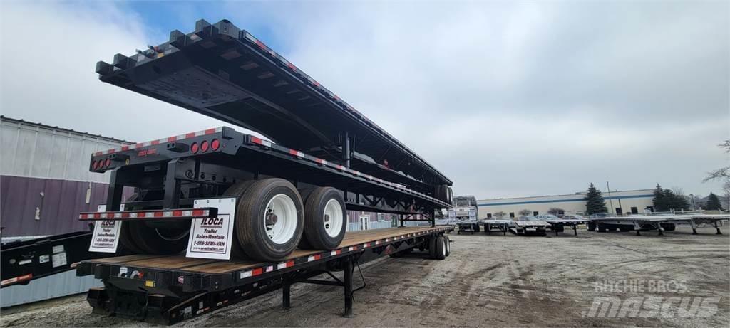 Dorsey STEEL FLATBED Platformy / Przyczepy z otwieranymi burtami