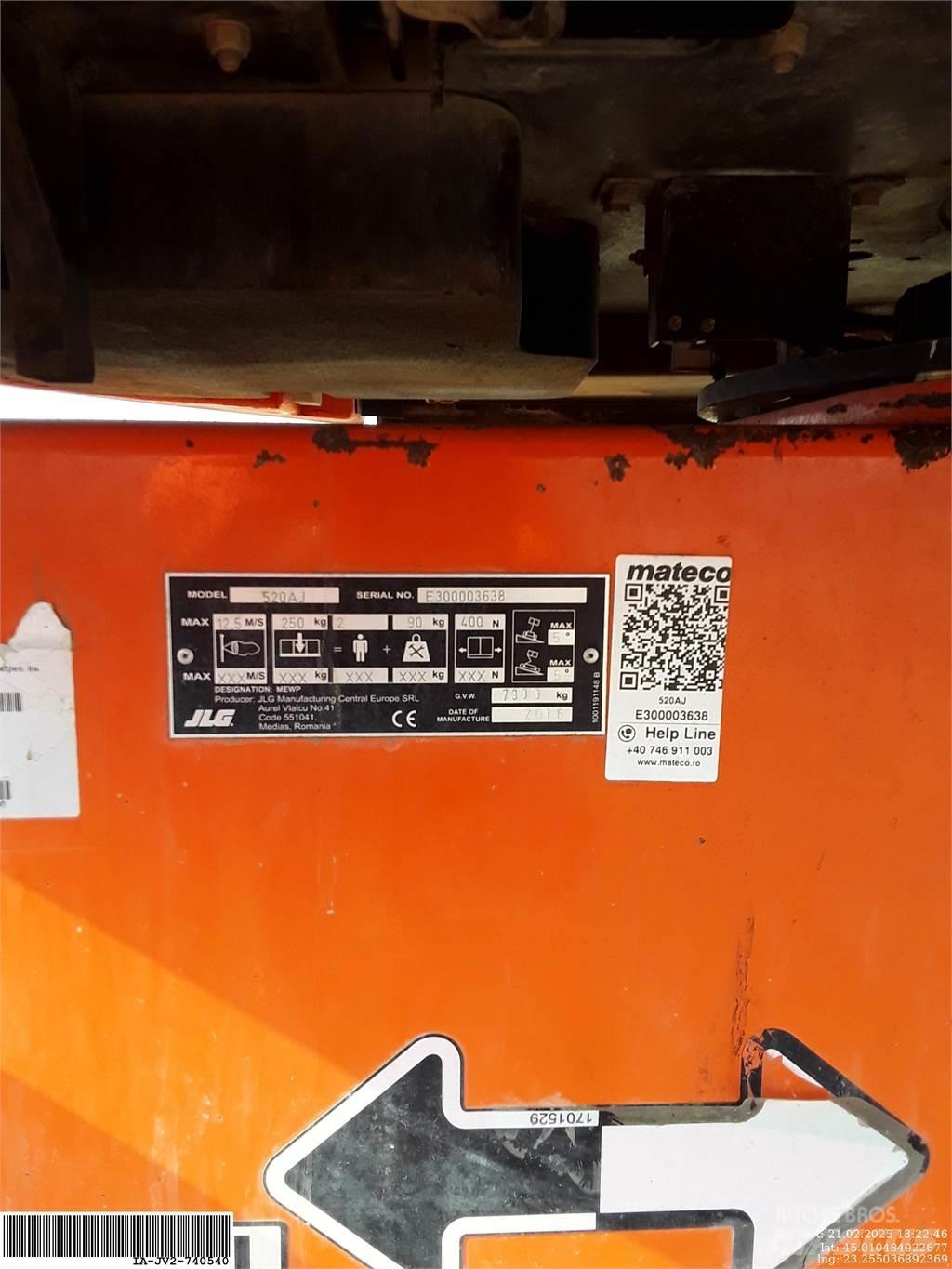 JLG 520AJ Podnośniki przegubowe
