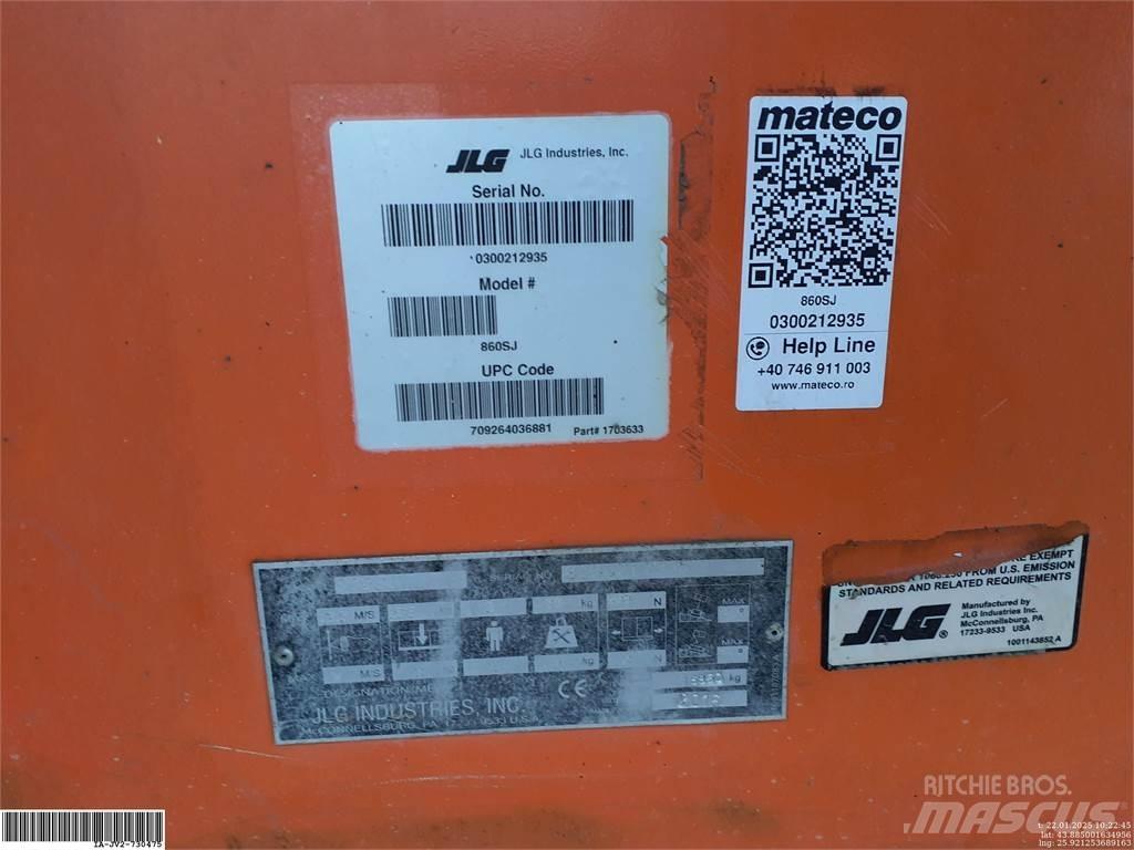 JLG 860SJ Podnośniki przegubowe