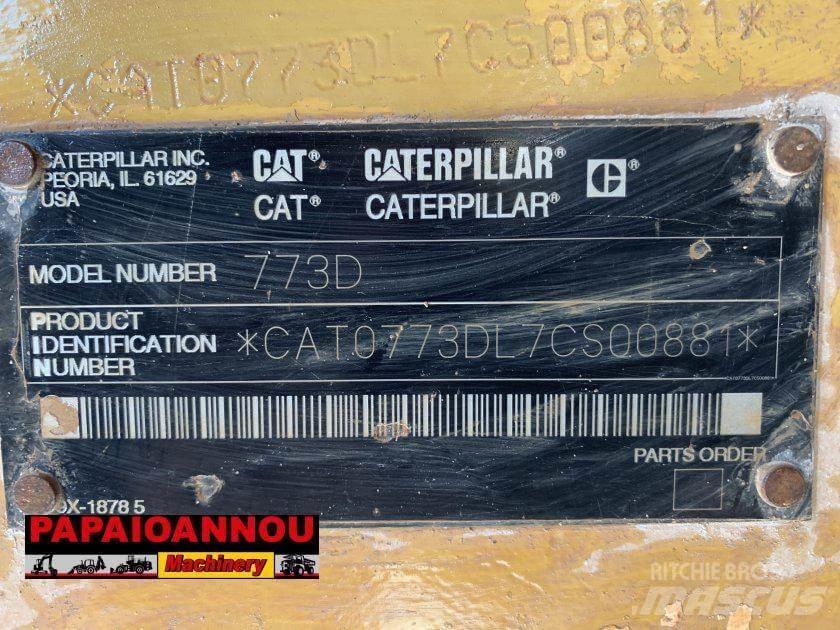 CAT 773D Maszyny budowlane - Inne