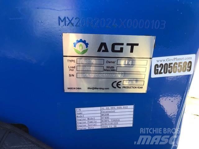 AGT MX20R Koparki gąsienicowe
