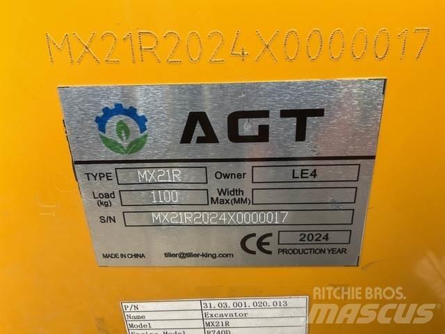 AGT MX21R Koparki gąsienicowe