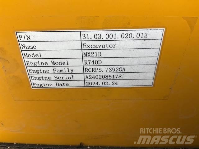 AGT MX21R Koparki gąsienicowe
