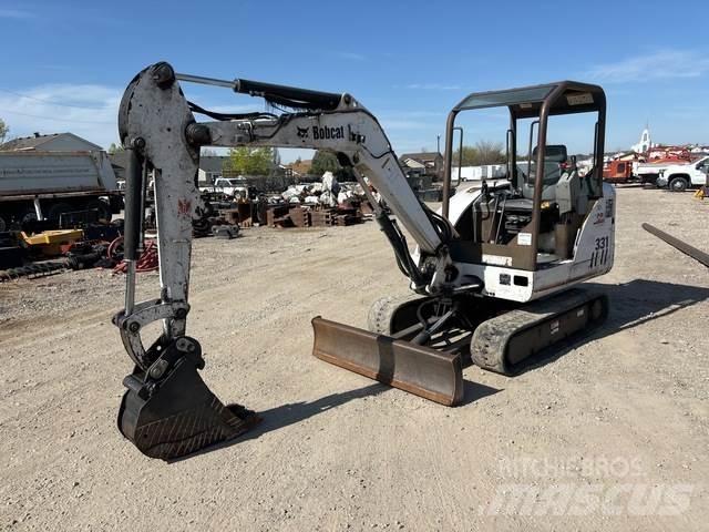 Bobcat 331 Koparki gąsienicowe