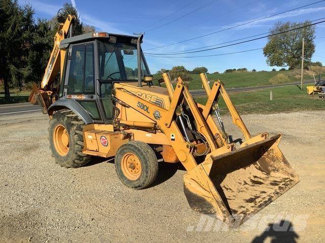 CASE 580L Koparko-ładowarki