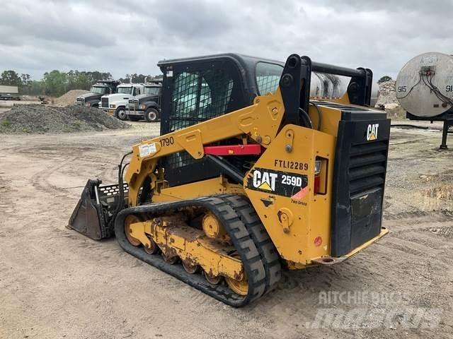 CAT 259D Ładowarki burtowe