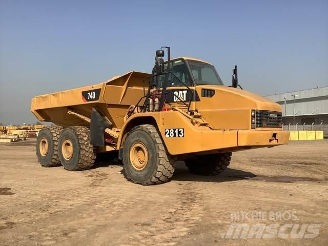 CAT 740 Wozidła przegubowe