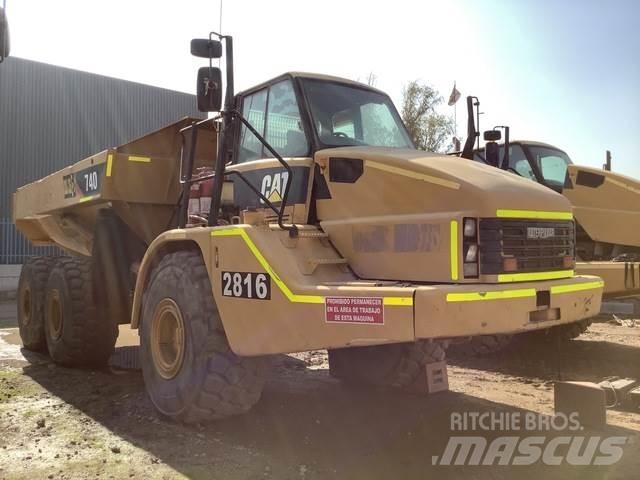 CAT 740 Wozidła przegubowe