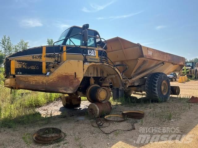 CAT 740 Wozidła przegubowe