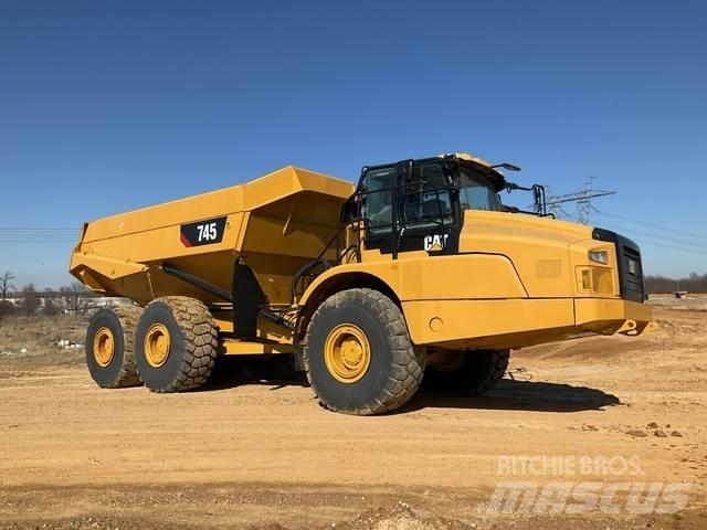 CAT 745 Wozidła przegubowe