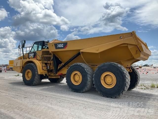 CAT 745C Wozidła przegubowe