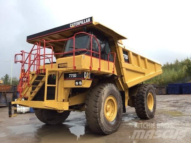 CAT 775D Wozidła przegubowe