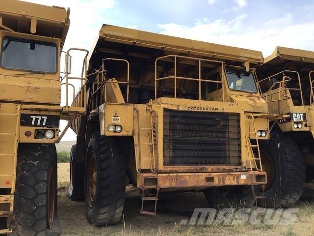 CAT 777 Wozidła przegubowe