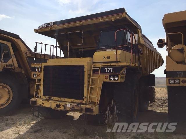 CAT 777 Wozidła przegubowe