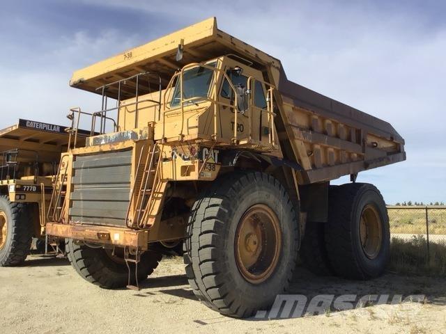 CAT 777C Wozidła przegubowe