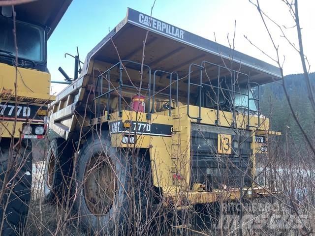 CAT 777D Wozidła przegubowe