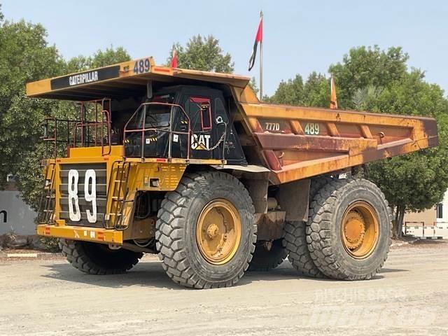 CAT 777D Wozidła przegubowe