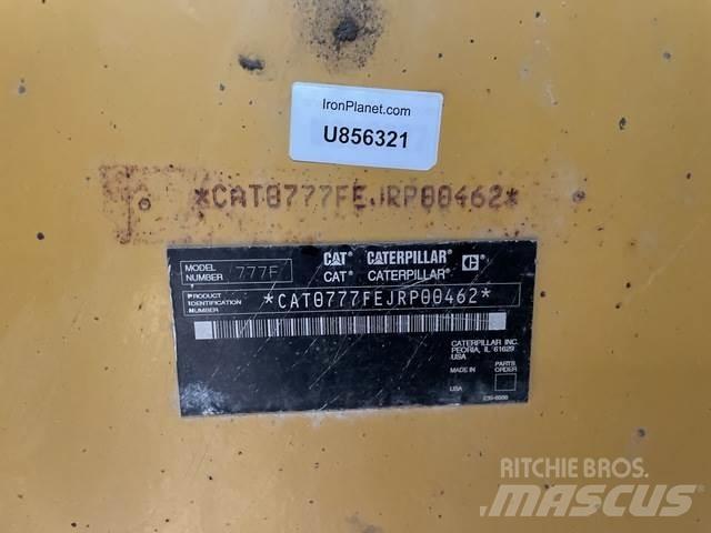 CAT 777F Wozidła przegubowe