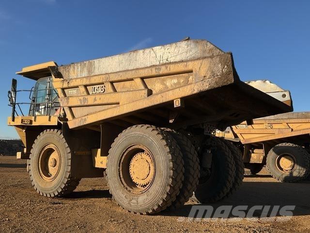CAT 777F Wozidła przegubowe