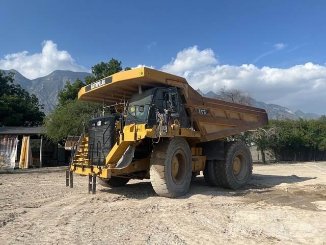 CAT 777G Wozidła przegubowe
