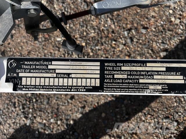  Durotank DT012 Przyczepy cysterny