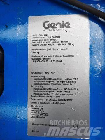 Genie GS1932 Podnośniki nożycowe