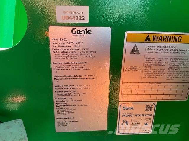 Genie S-60X Maszyny budowlane - Inne