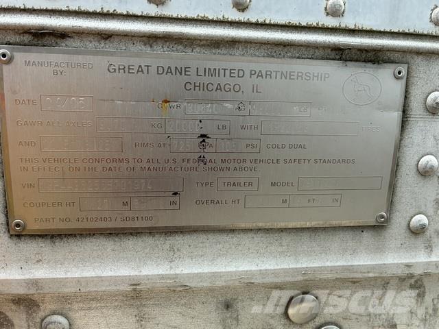 Great Dane  Przyczepy ze skrzynią zamkniętą