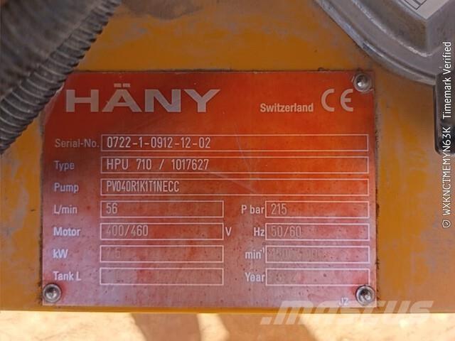  Hany HPU710 Akcesoria