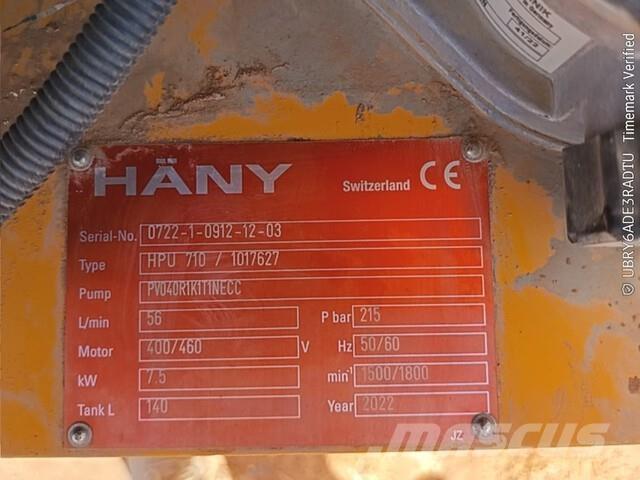  Hany HPU710 Akcesoria