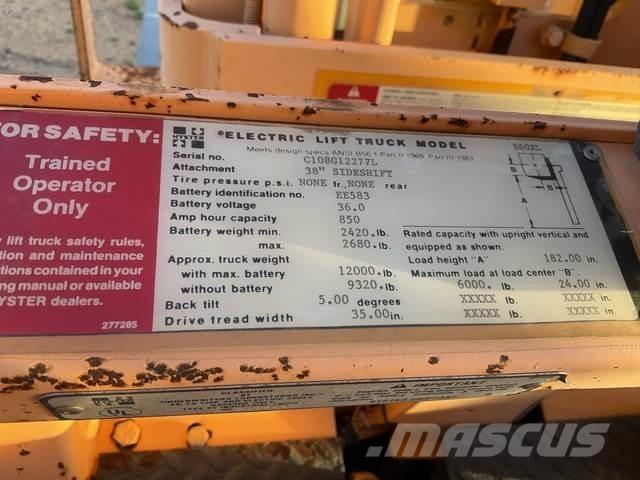 Hyster E60XL Wózki elektryczne