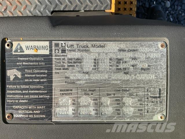 Hyster E65Z-40 Wózki elektryczne