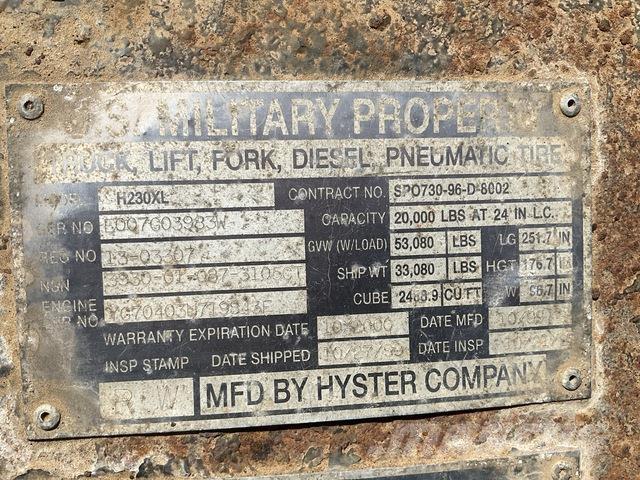 Hyster H230XL Wózki widłowe inne