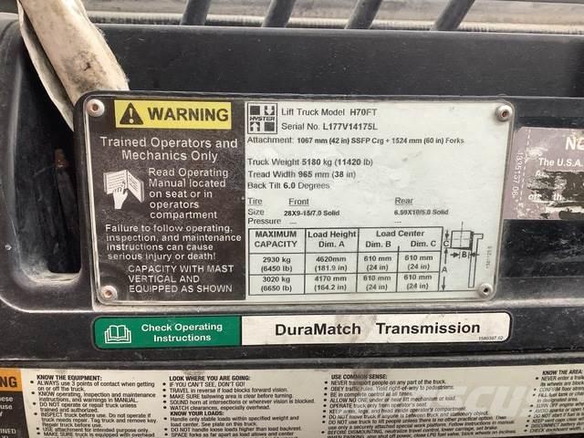 Hyster H70FT Maszyny budowlane - Inne