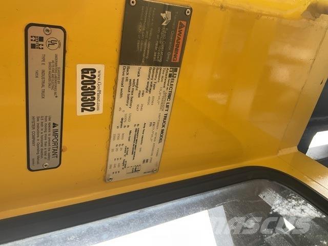 Hyster V30XMU Wózki elektryczne