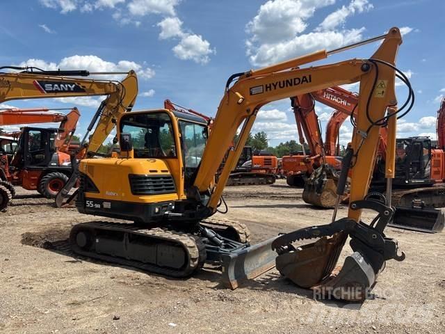 Hyundai R55-9A Koparki gąsienicowe