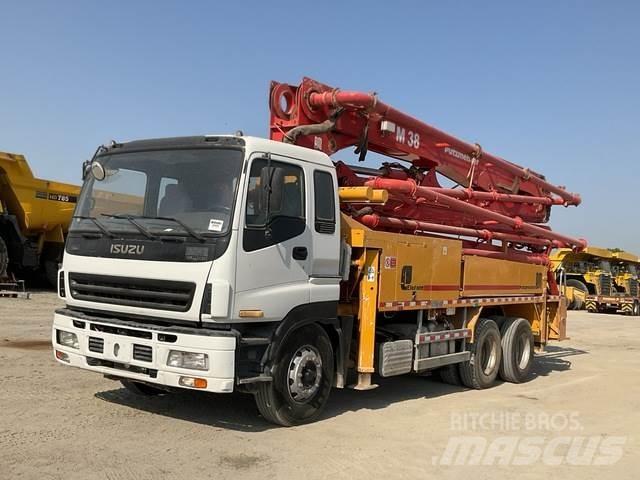 Isuzu  Samojezdne pompy do betonu