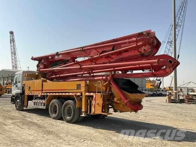 Isuzu  Samojezdne pompy do betonu