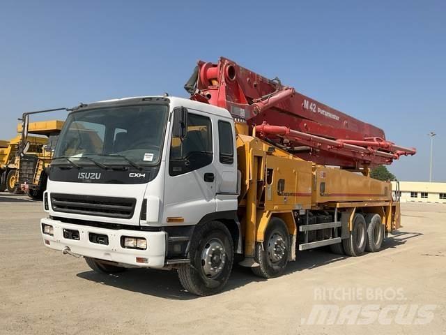 Isuzu CXH50T Samojezdne pompy do betonu