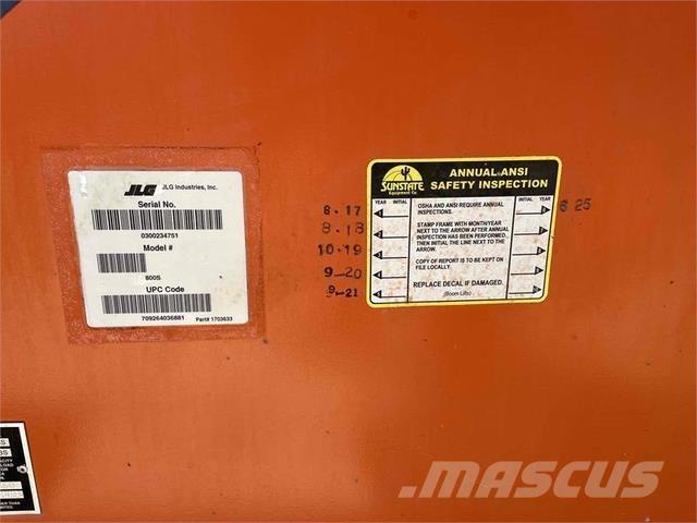 JLG 800S Podnośniki teleskopowe