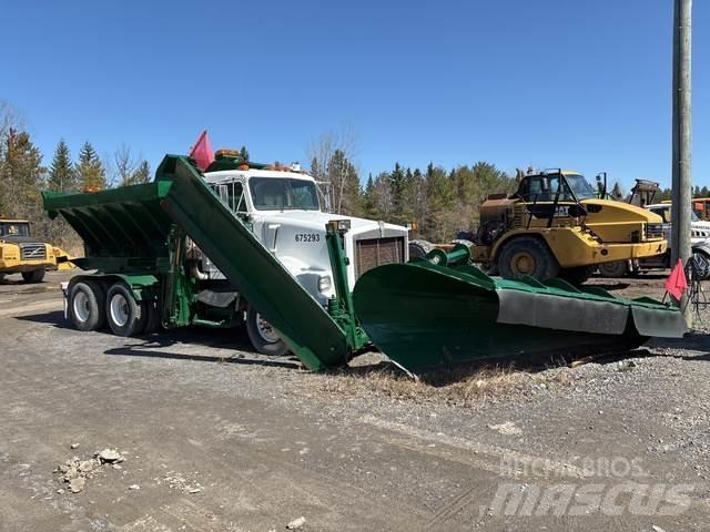 Kenworth T800 Lemiesze i pługi śnieżne