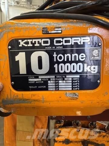  Kito Corp Wciągarki, podnośniki i windy towarowe