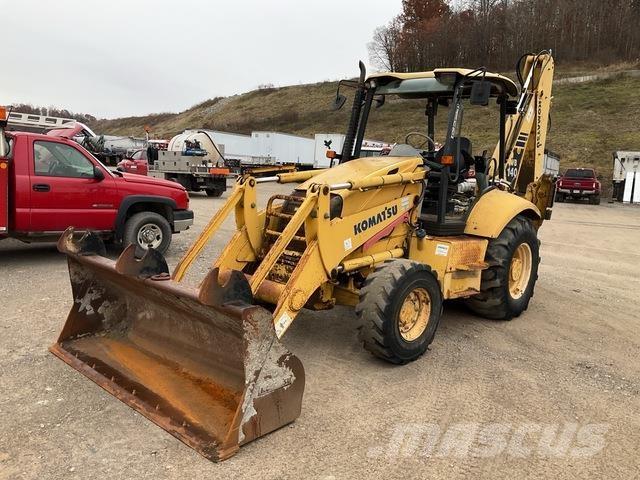 Komatsu WB140 Koparko-ładowarki